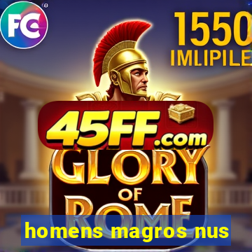 homens magros nus